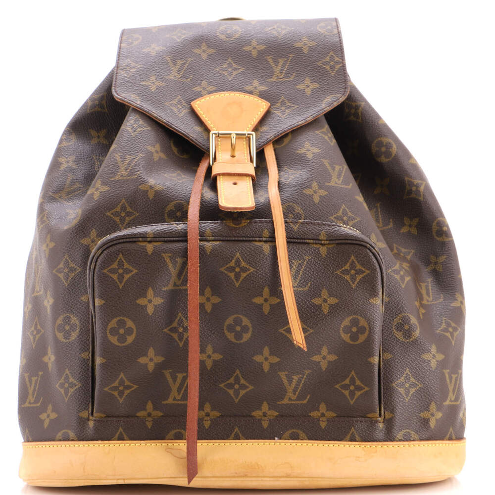 Louis Vuitton GM Vintage Montsouris Backpack Monogram Canvas